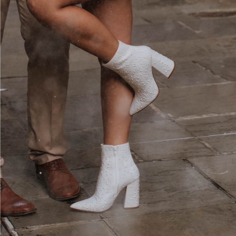 Steve Madden Pearl Booties (discontinued!)